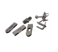 Strumento hardware professionale per serrature per borse da 6 Pratica chiusura in metallo per la riparazione borse lusso e progetti creazione borse Serrature per borse in metallo