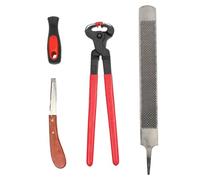 Strumento Huftrimm - pinze zoccoli zoccoli | Cavallo Farrier Professional Huftrimm Kit | Trimmer di capra | Strumenti di dettaglio per le mucche | Palma per unghie anti-slip-professionista per