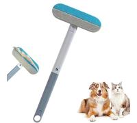 Strumento immaginario per la rimozione dei di animali domestici, rasoio riutilizzabile con manico lungo e spazzola per la pulizia, per mobili, divani, tappeti e cani (A#)
