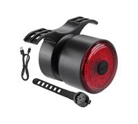 Strumento impermeabile per bicicletta, fanale posteriore per bicicletta, sensore di movimento intelligente, fornitura esterna 12 × 6 cm, accessorio compatto per lo stile di vita, configurazione
