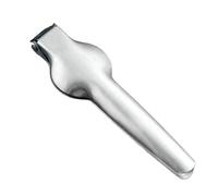 | Strumento in acciaio , manico antiscivolo, resistente, gadget da cucina per uomini, donne, bambini, anziani, castagne, noci pecan, macadamia