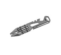 Strumento in lega da 10,6 cm, dispositivo portatile con chiave e regolatore ruota, per campeggio e ciclismo