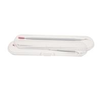 Strumento in Metallo Doppio per Rimozione Extension Chioma, 2 Set | Punta Fine Curva, Doppia Estremità, per Saloni e Servizi Mobili, Colore Argento, Uso Professionale