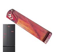 Strumento in miniatura guzhng - Casa di modello in miniatura di cisterna cinese | Bastone magnetico per strumento musicale in legno, decorazione artigianale vintage, accessorio ideale per la