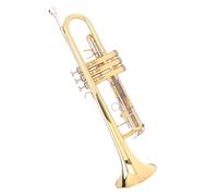 strumento in ottone a tromba Banda Della Scuola Elementare In Ottone A Tre Colori Che Suona La Tromba Contralto In Si Bemolle