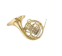 Strumento In Ottone Corno Francese Adatto Per Esercitarsi Con Il Corno Di Ottone A Quattro Tasti Singola Doppio Integrato In Si Bemolle O Fa(4)