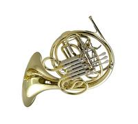 Strumento In Ottone Corno Francese Corno Francese A Due File E Quattro Tasti In Si/Fa Per Suonare O Esercitarsi Con Gli Ottoni