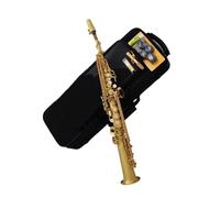 Strumento In Ottone Per Sassofono Professionale In Fa Acuto Include Custodia E Bocchino Kit Sassofono