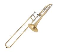Strumento in ottone per trombone tenore in Si bemolle laccato oro ad alte prestazioni professionali