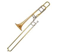 Strumento In Ottone Trombone Con Cambio Tonalità Sib/fa Con Scatola Portaoggetti E Accessori Trombone per Principianti