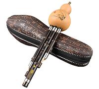 Strumento In Seta Di Zucca In Chiave Si Bemolle Flauto Zucca Professionale Per Principianti Hulusi Suona Sul Palco In Studio Registrazione Regalo Hobby Dello Strumento Flauto (Color : Brown_G-key)