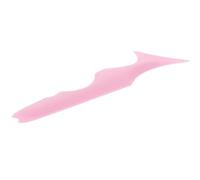 Strumento in Silicone Rosa per Eyeliner, Rossetto e Mascara, Principianti | Design Multiangolo, Impugnatura Ergonomica, Appoggio Stabile per Dita, Guida al Posizionamento e Stesura Uniforme