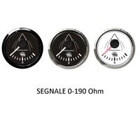 STRUMENTO INDICATORE ANGOLO DI BARRA - 0-190 Ohm - 3 MODELLI - NAUTICA BARCA