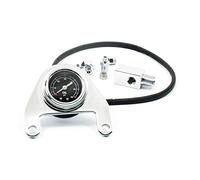 Strumento Indicatore pressione dell'olio MOTORE 60psi con supporto PER Harley-Davidson 00-17 Softail; 99-05 Dyna; 99-05 FLHT; 99-13 FLHR