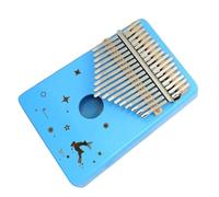 Strumento Kalimba Blu 17 Tasti Pianoforte Portatile Kalimba In Legno Con Accessori Kalimba Strumento Musicale (Color : 06)