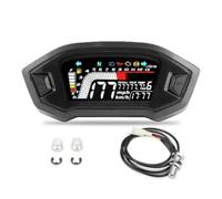Strumento LCD Elettronico 12V Per Ricambi Moto HD | Tachimetro Multifunzione Pannello LCD VA Impermeabile Cluster Strumenti Moto