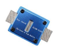 Strumento Leggero Per La Dimensione Della Chiave in Alluminio Per Controllo Della Chiave Duplicazione Efficiente Calibro Essenziale Per La Chiavetta Del Fabbro Professionale