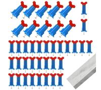 Strumento livellatore per piastrelle, distanziatori riutilizzabili per piastrelle, set di composti di livellamento per pavimenti con perno a T per pareti e pavimenti
