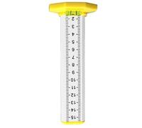 Strumento livellatore - PVC + alluminio 15 × 6 × 6 cm | Righello di livellamento del soffitto con base magnetica, calibro a doppio uso e marcatura in altezza, calibro di marcatura con base magnetica |