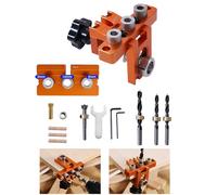 Strumento localizzatore tassello legno regolabile tassello jig foro tascabile gu