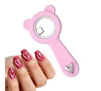 Strumento Magnete Per Unghie Testa Di Orso In Silicone Antiscivolo Da Una | Magnete Per Unghie Kitten Eye A Forma Di Cuore E Anello Per Casa Salone Studio Viaggio Principianti Professioni