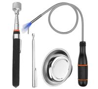 Strumento Magnetico Di Pick-up | Accessorio Di Inserimento Metallo per Meccanica Rotante,Accessori di Riparazione Automobile Regolabili, Gadget Simpatici per Papà, Nonno, Marito, Figlio