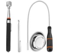 Strumento Magnetico di Pick-up | Strumento di Pickup Metallico Flessibile Versatile | Girevole per Riparazione Auto E Idee Regalo Uomo