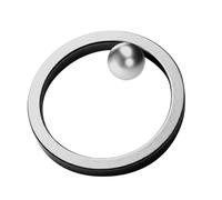 Strumento magnetico per unghie a forma di anello, portatile, riutilizzabile, per unghie in gel, per effetto sguardo felino, per manicure fai da te, per principianti, artisti, strumenti magnetici per