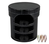 Strumento magnetico per unghie con perline di vetro - Dispositivo artistico 3D, design Spin Top | Componente semplice per la routine di manicure, casa, viaggio, matrimonio, festa, vacanza, ra