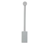 Strumento magnetico professionale per unghie grigio per smalto gel occhio di gatto - 9,7 cm leggero strumento di design per manicure - 1 pezzo