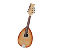 Strumento Mandolino Principiante Campana Per Mandolino A Otto Corde A Forma Di Zucca Con Scatola In Pelle E Filo D'acciaio A 8 Fili(Sun color)