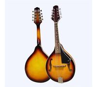 Strumento Mandolino Principiante Set Completo Di Otto Corde Per Mandolino Strumento Musicale Mandolino Durevole(Grass yellow F)