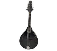 Strumento Mandolino Professionale Strumento Etnico Mandala Sunset Colore/nero Mandolino A 8 Corde Strumento Mandala(Black)