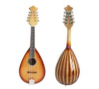 strumento mandolino Treble Mandolin Mandolino A 8 Corde Con Custodia In Pelle