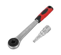 Strumento Manuale Acciaio al Carbonio Chiave Nippli Chiave Colore Argento e Nero