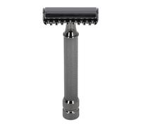 Strumento manuale di sicurezza per la barba, efficace per governare e radere in metallo con impugnatura antiscivolo in lega di zinco