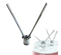 Strumento manuale di sigillatura del tappo a pressione del tamburo dell'olio, 35/70 mm Crimper per l'imballaggio di liquidi, macchina sigillante per barili, essenziale per le industrie petrolifere e