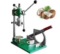 Strumento manuale per aprire la noce di cocco, con altezza regolabile e maniglia a leva, per succhi di frutta, negozi di frutta e uso domestico