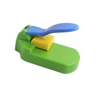 Strumento manuale per creare puzzle per imprese artigianali con 10 layout riciclabili e 8 affettatrici forme Sicuro per bambini Attività educativa Divisioni puzzle Taglierina con layout