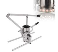 Strumento manuale per la lavorazione delle polpette a mano, con 3 stampi, robusto e durevole per pesce, manzo, maiale, polpette di carne di gamberetti, diametro 13 cm