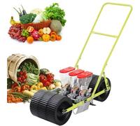 Strumento manuale per seminatrici da giardino per piantare in modo efficiente, spaziatura regolabile per la coltivazione di mais, fagioli, arachidi