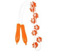 Strumento Massaggiatore a Rullo per Schiena e, Arancia | Silicone, per Casa e Viaggio, Massaggio Confortevole, Aiuta a Penetrare nei e Favorire Circolazione