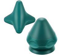 Strumento massaggiatore verde per punti di innesco, palla massaggiante per dolori muscolari e massaggiatore manuale per tessuti profondi per spalle, collo, schiena e tutto il corpo, sollievo dallo