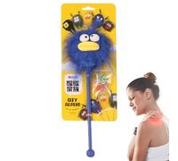Strumento massaggio corpo Bastone Massaggiante a Colpo Morbido con Testa a | Peluche per massaggiare delicatamente Schiena, Corpo, Vita e Collo