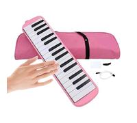 Strumento Melodica - Tastiera per pianoforte ad aria a 32 tasti con ugello, strumento Talk Box con doppi tubi, design sicuro, organo melodico portatile | per studenti di musica bambini Pri