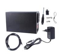 Strumento Meno 2 Bay 3 5 "Satas Fortezza Alloggiamento Con USB C E Un Dormire Alluminio Nero Hard Disk
