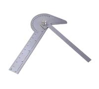 Strumento misurazione precisione con goniometro da 9 cm e 4 pollici, facile da trasportare, trasparente per l ' insegnamento in classe progettazione ingegneristica, lavorazione