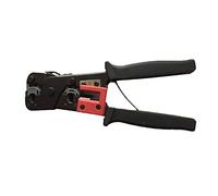 Strumento modulare - Piegatore RJ45 / RJ11 / RJ12 - Cutter/Stripper Cat5, Cat6 Cavi telefonici termina i cavi con modulari Per il fai da te e la riparazione dei cavi