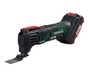 Strumento multifunzione a batteria ricaricabile PAMFW 20-Li A1, con luce di lavoro a LED integrata