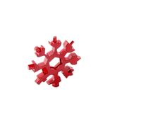 Strumento multifunzione for coperchio di neve in acciaio inossidabile 18 in 1, chiavi multiuso for coperchio di neve(Red Wrench kit)